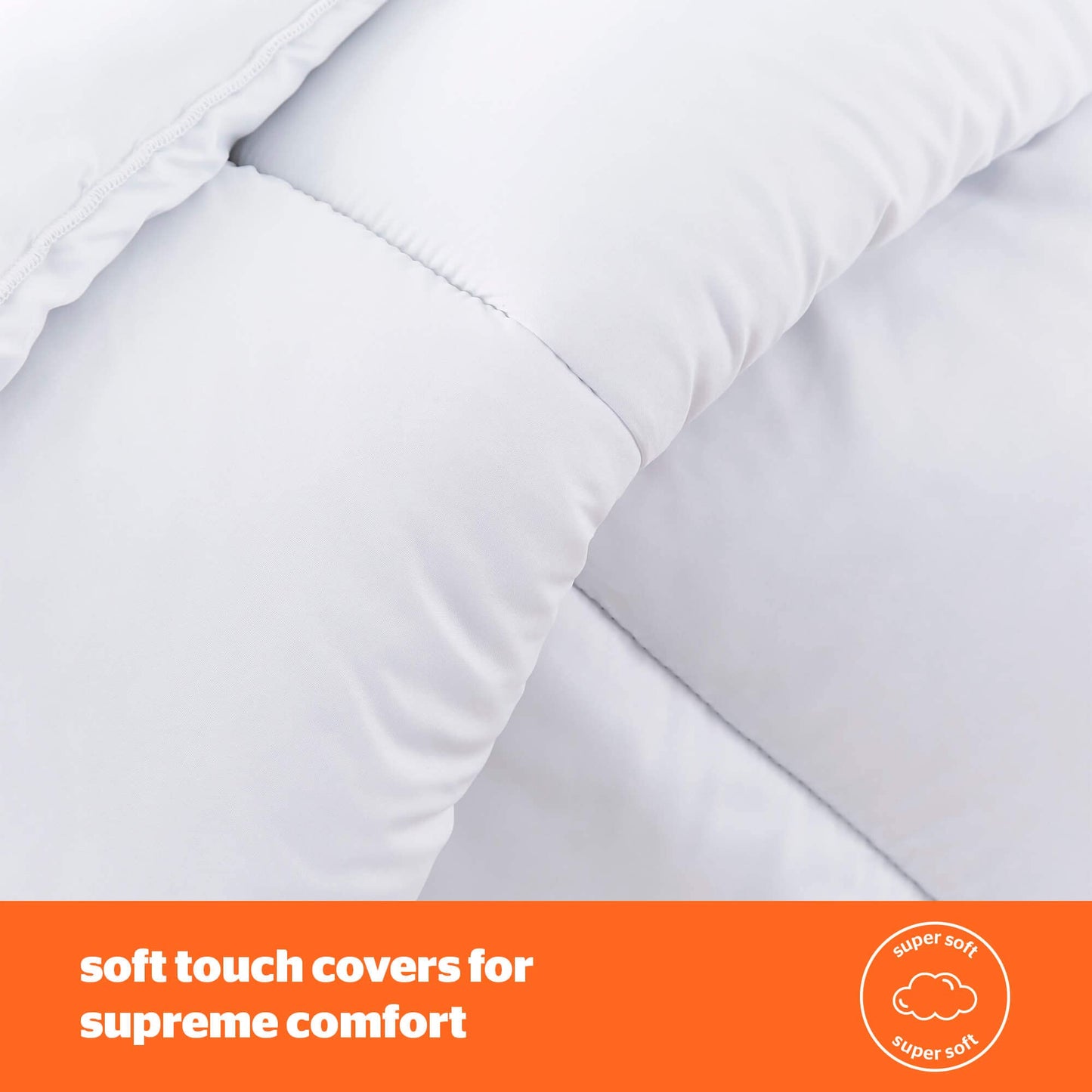 Silentnight So Snug King Bed Duvet Quilt, 15 Tog Winter Warm Cosy Thick Duvet Hypoallergenic and Machine Washable, White, King, (534222GE)