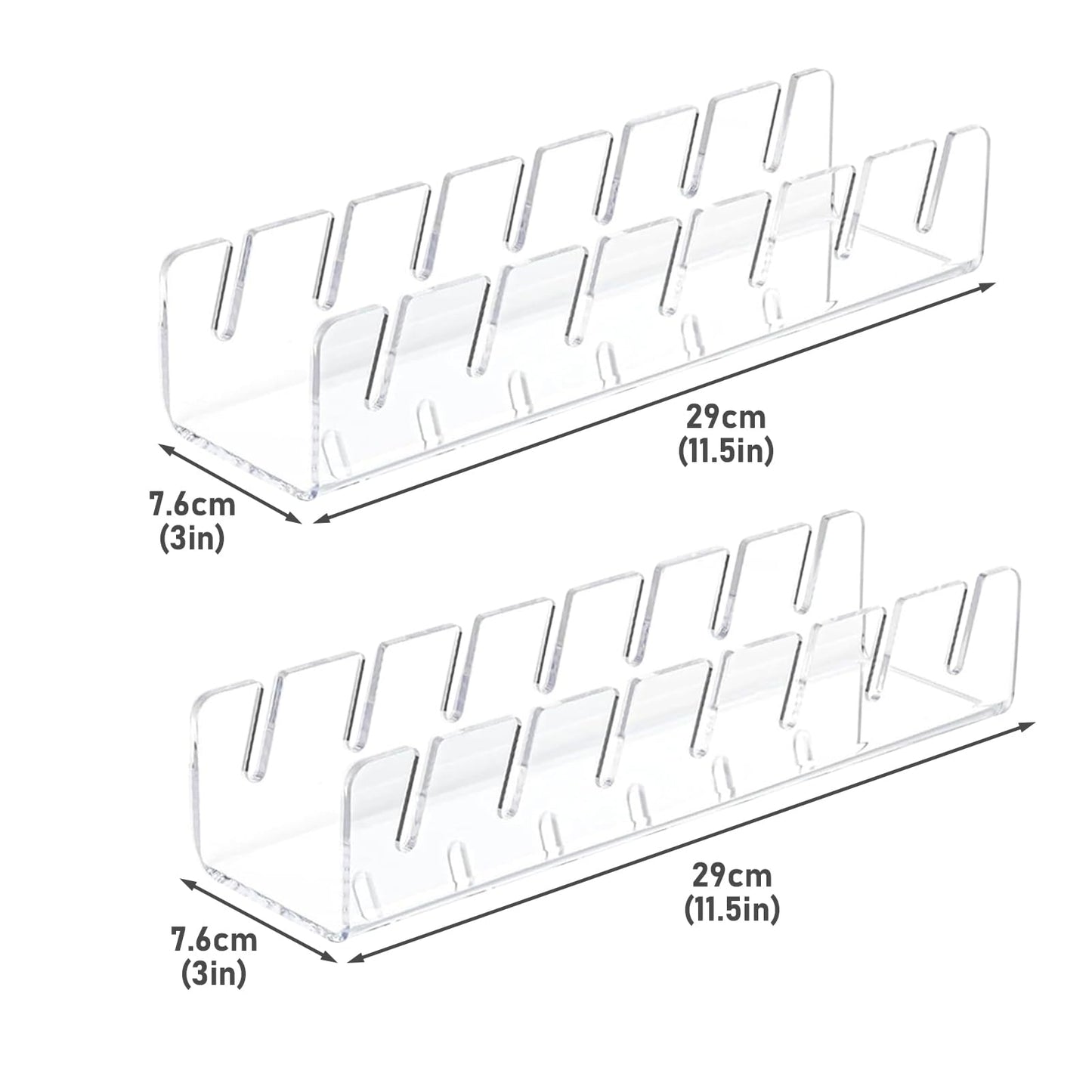 Gzsekken Baseball Cap Storage Hat Display Stand No Install Acrylic Hat Organiser Rack,7 Baseball Caps Display Storage for Home, Bedroom, Closet