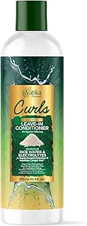 Vatika Naturals Curls Leave-In Conditioner Hydrating & Defining for Curly Hair