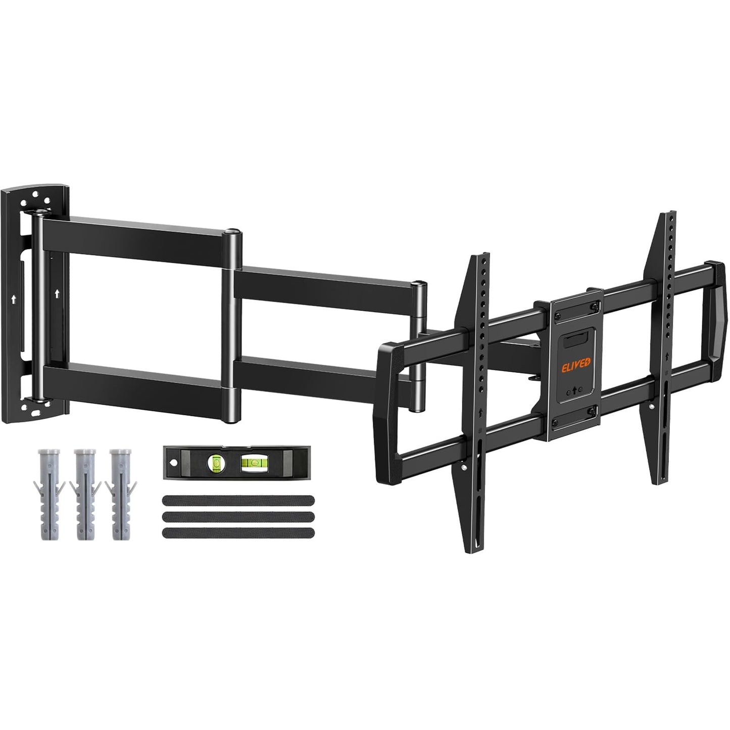 ELIVED 762mm Long Arm TV Wall bracket for Most 42-75 Inch TVs, Long Extension Corner TV Mount, Full Motion Wall Mount Bracket Swivel and Tilt, Holds
