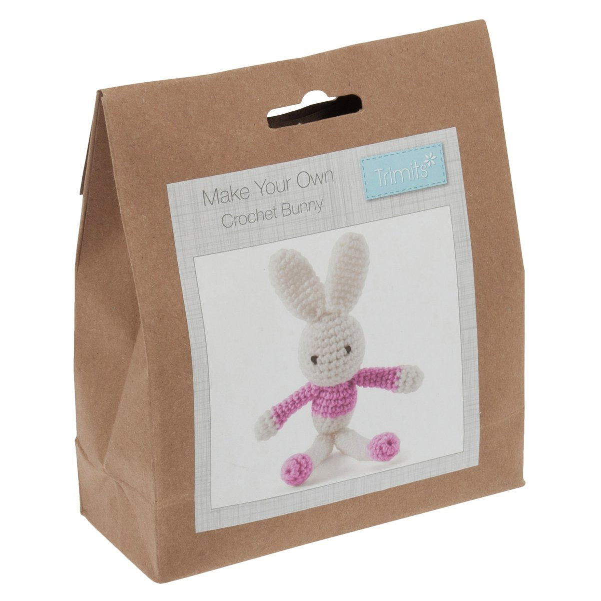 Trimits Crochet Kit: Bunny: Pink, Assorted, One Size