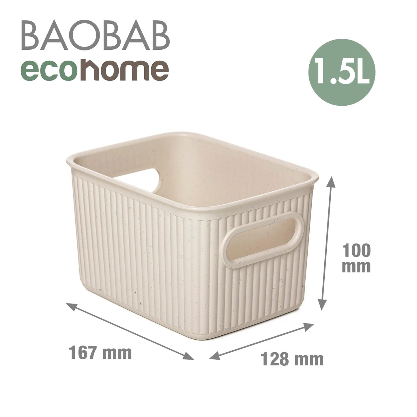 TATAY Storage Basket Ecohome BPA-Free Compact Versatile Design