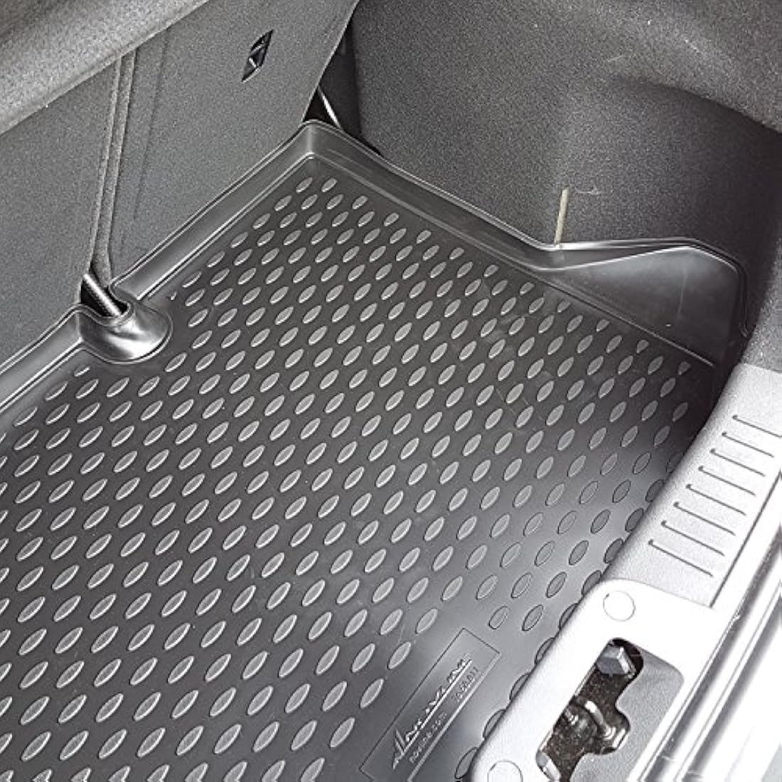Novline MAT013 Custom Tailored Fit Black Rubber Boot Liner Tray Mat
