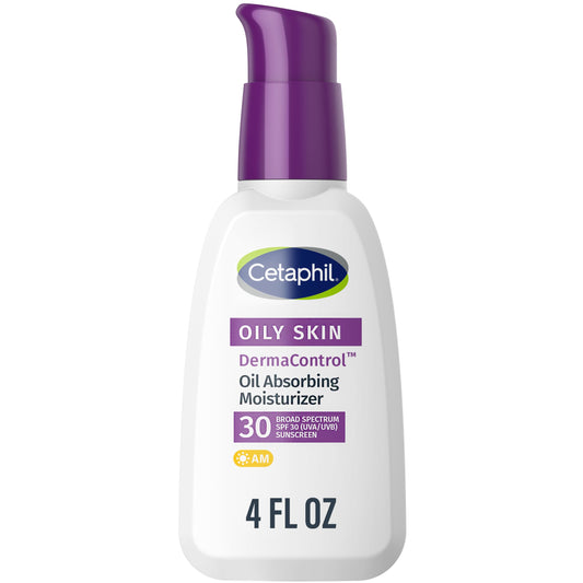 Cetaphil Cetaphil Pro Oil Absorbing Moisturizer With Spf 30 Broad Spectrum Sunscreen, 4 Ounce