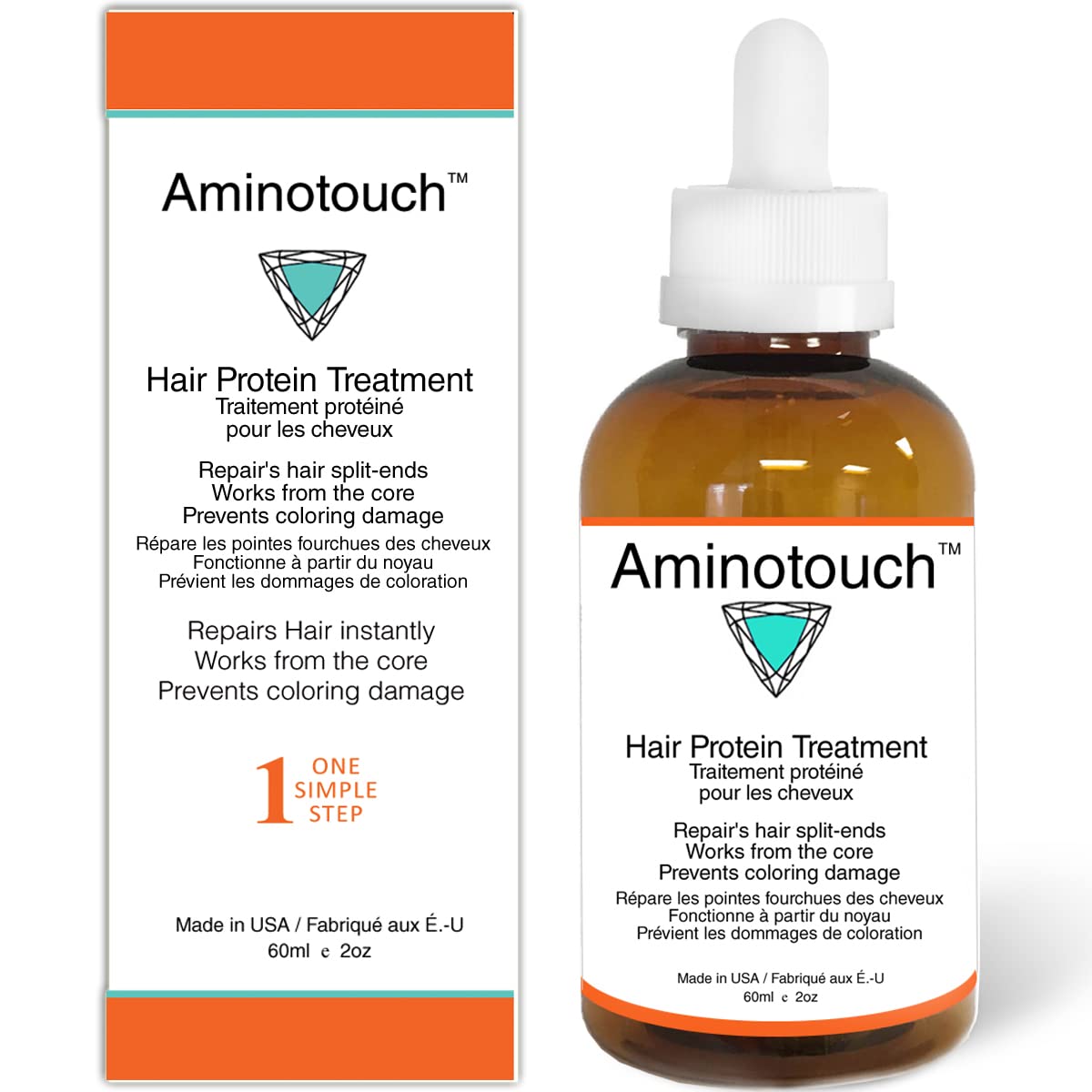 ?Keratin Research Aminotouch Natural Hair Protein Treatment Oil, 60 ml