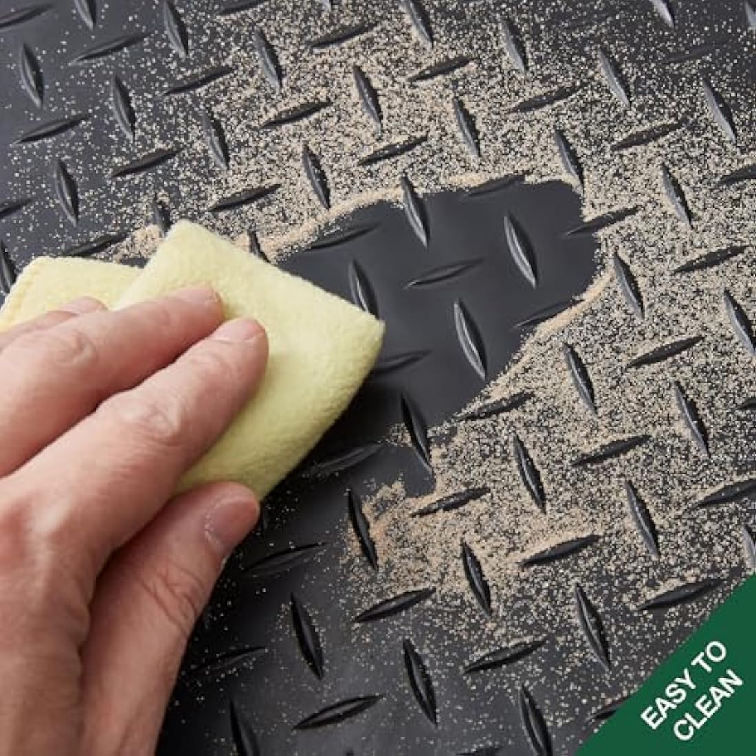GCM - Car Floor Mats for Peugeot 3008 2016 To 2024 (Also for Hybrid) Full Floor Protection - Anti Slip & Fit Rubber Car Mats with Clips Easy to Clean Heavy Duty for All-Weather - Red Edging, Rubber