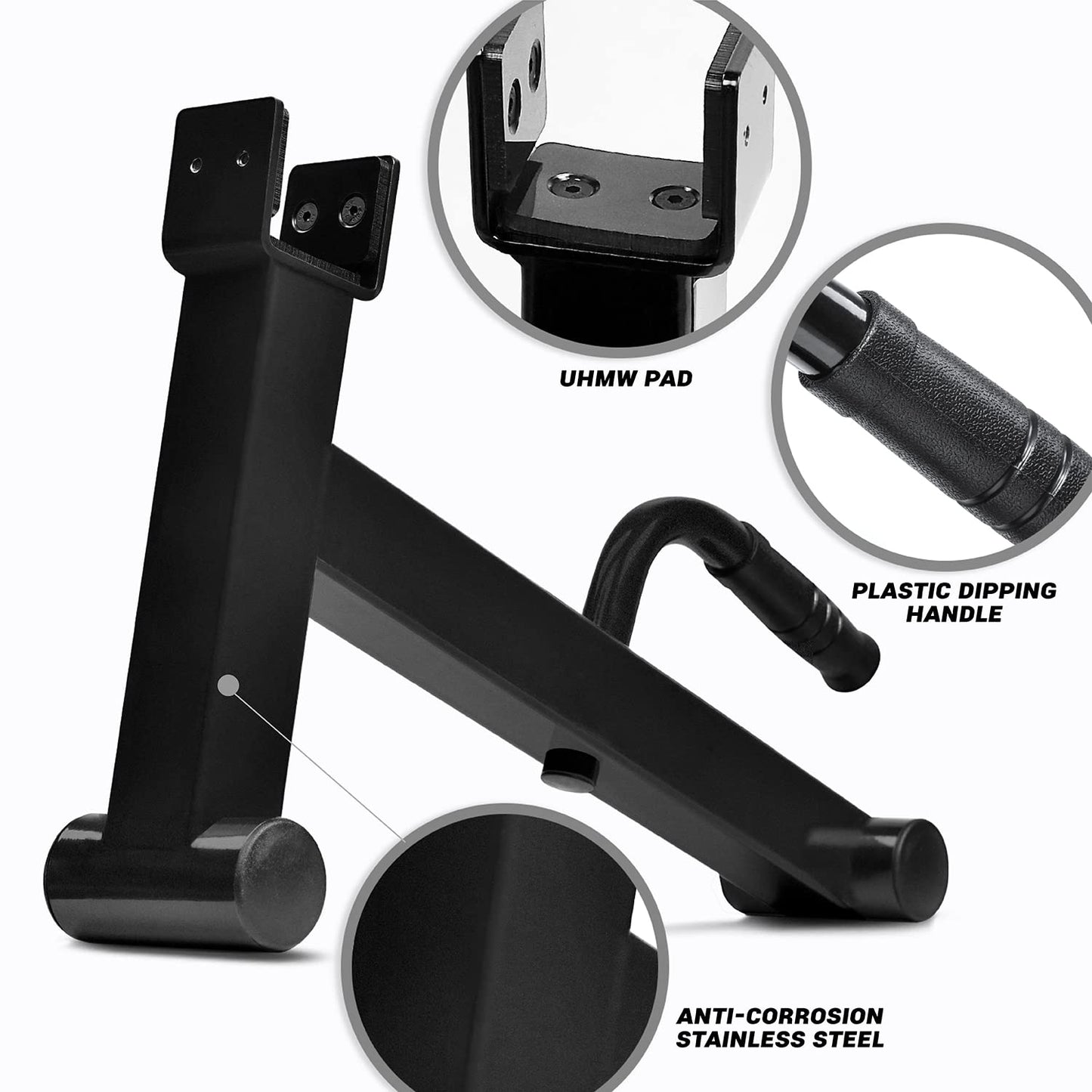 Yes4All WST9 Deadlift Barbell Jack, Black
