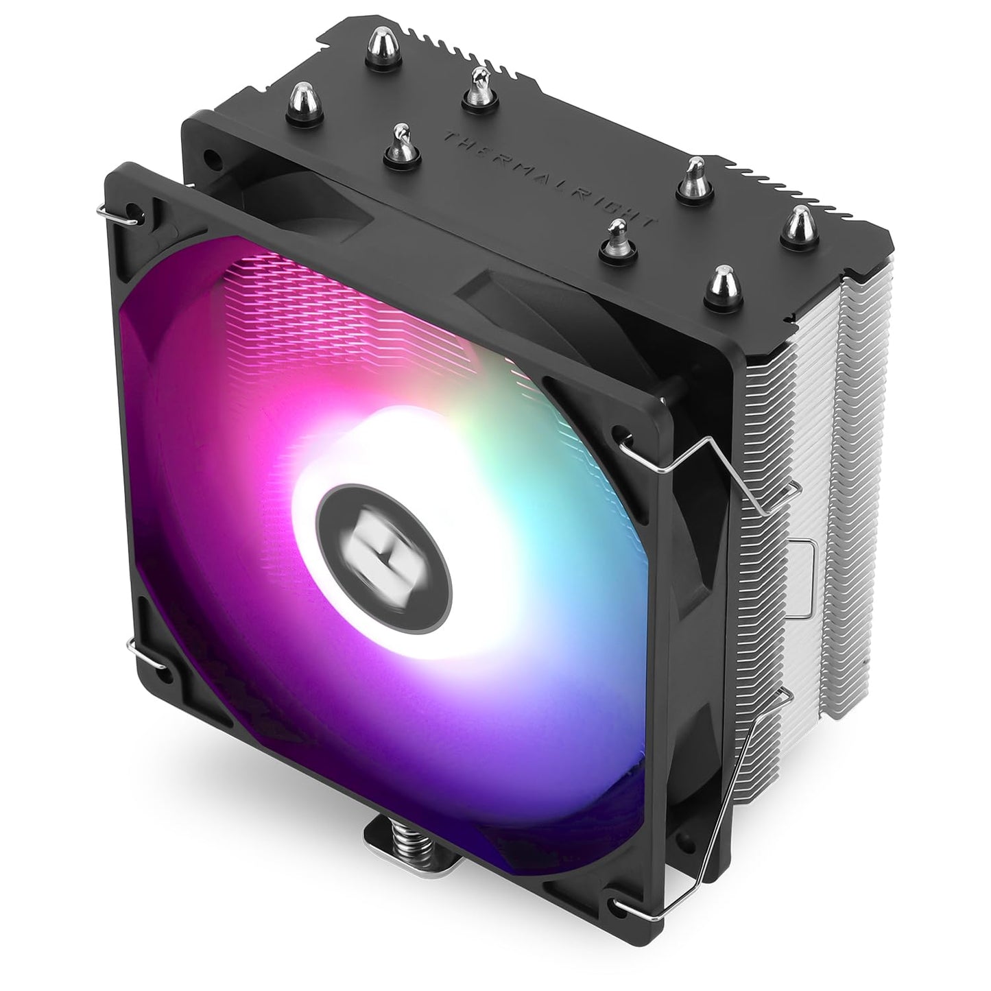 Thermalright Assassin X 120R SE V2 CPU Cooler, 4?6mm Heat Pipes, 1550RPM Speed 120mm ARGB PWM Quiet Fan CPU Cooler With S-FDB Bearing, For AMD AM4