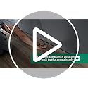 wolfcraft Hammer Pulling Ledge I 6945000 I 3-in-1 Product for Joint-Free Connection of Laminate and parquet