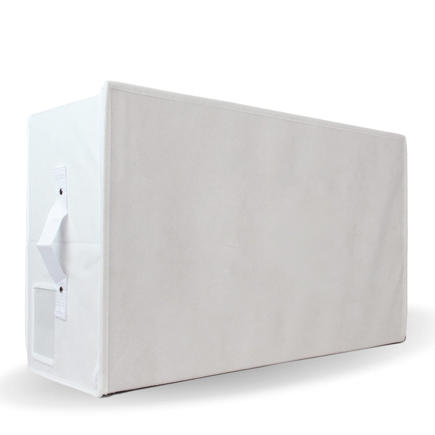 Hoesh UK – White Large Wedding Dress Storage Box, Under Bed with Lid & Acid Free Tissue - bridal gown storage, wedding dress box, clothes storage