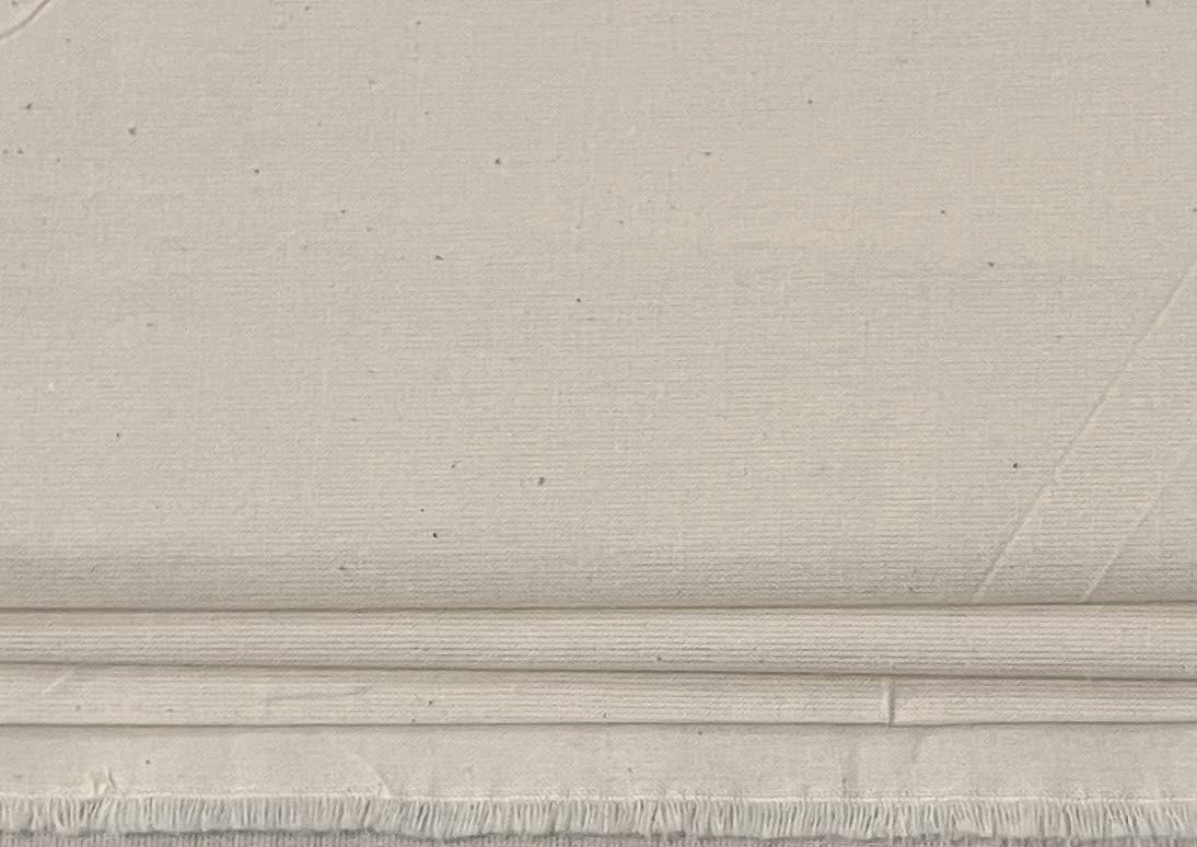 Light Weight 100% Cotton Natural Calico - 160CM Extra Wide by M & J (10 METRE)