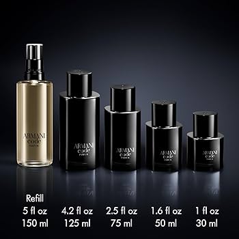 Giorgio Armani Armani Code Eau de Parfum 50ml Refillable Spray Men's Fragrance