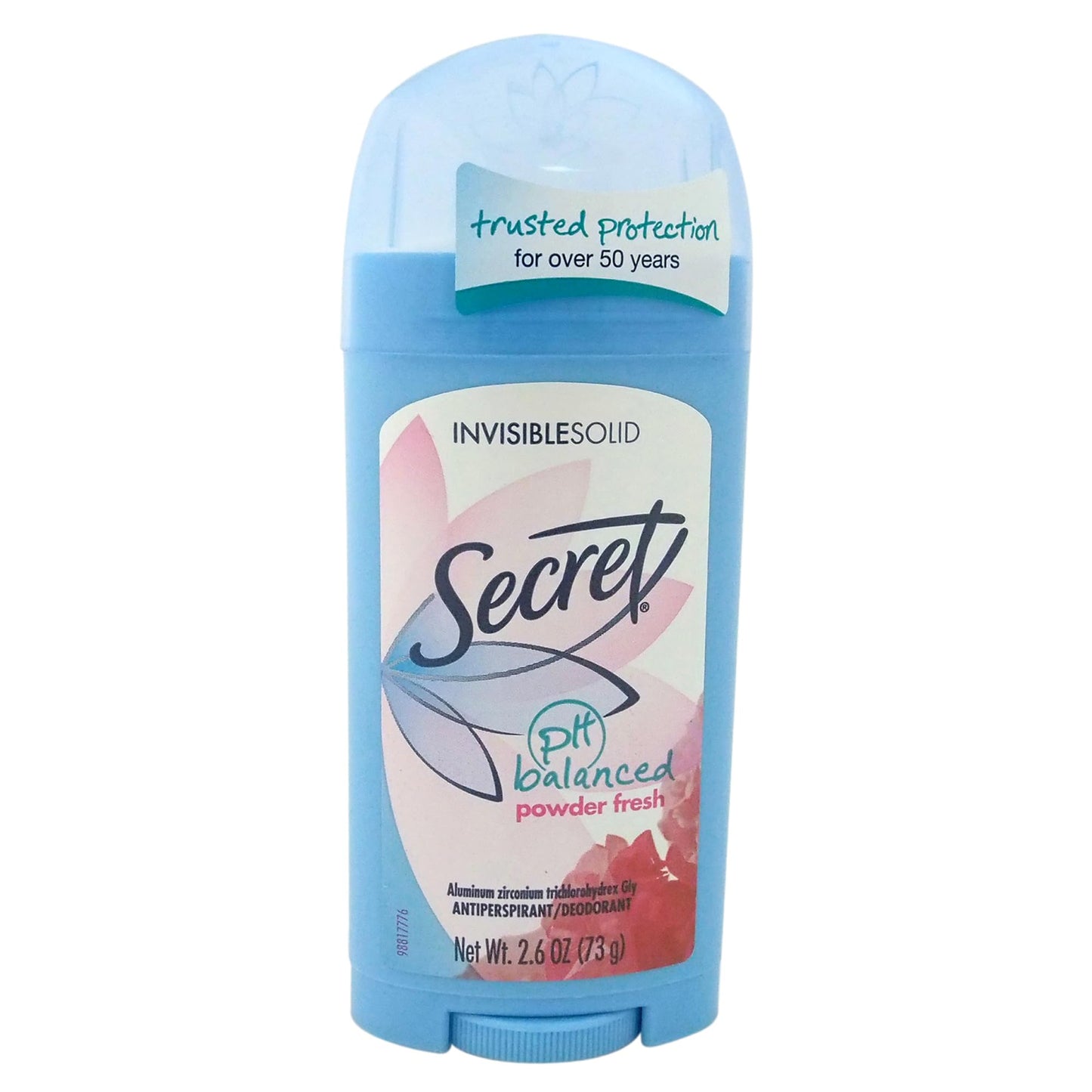 Secret Original Anti-Perspirant/Deodorant, Invisible Solid, Powder Fresh, 2.6 Ounces 2.6 Ounces (Pack of 6)