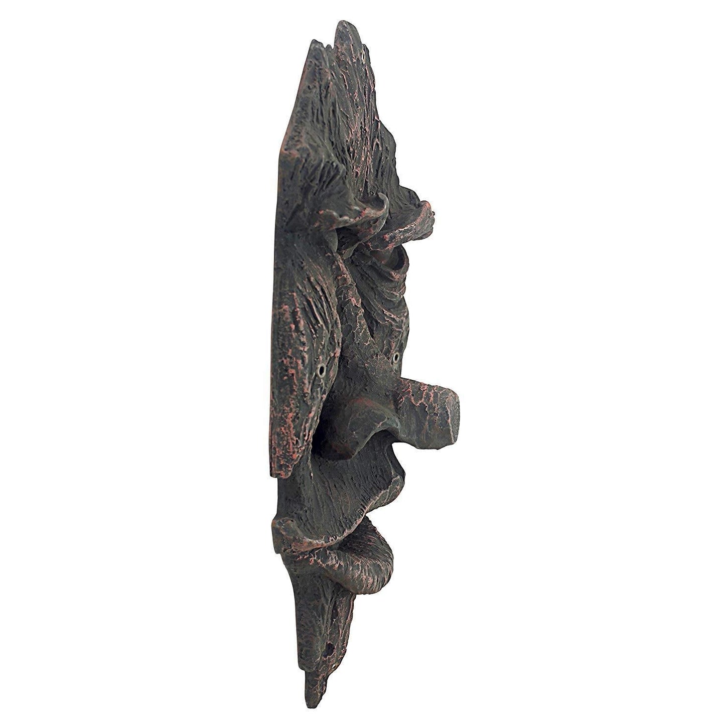 Design Toscano The Spirit of Nottingham Woods Greenman Wall Sculpture, 38 cm, Polyresin, Woodtone