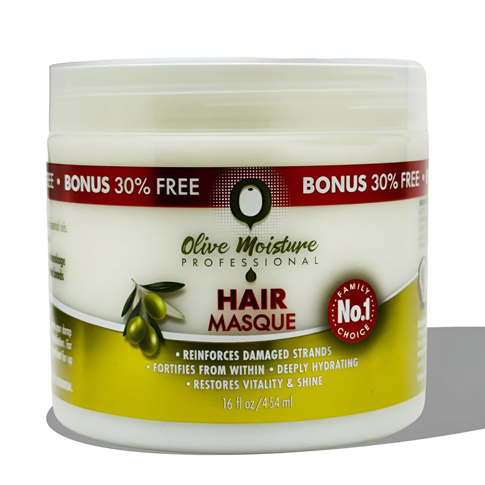 Olive Moisture Hair Masque Intense Hydration & Repair for Dry, Damaged Hair 16 oz