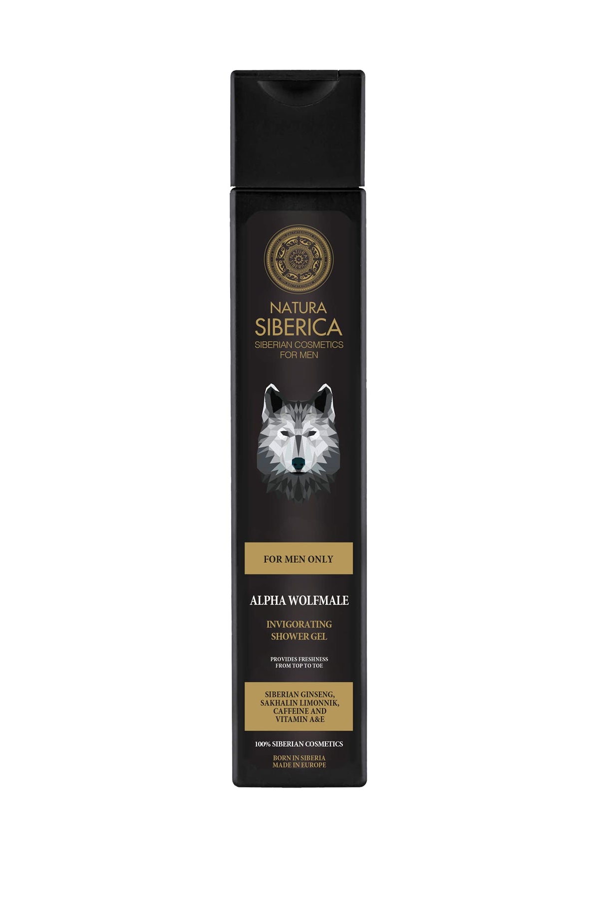 Natura Siberica NS Men Invigorating shower gel Alfa wolfmale