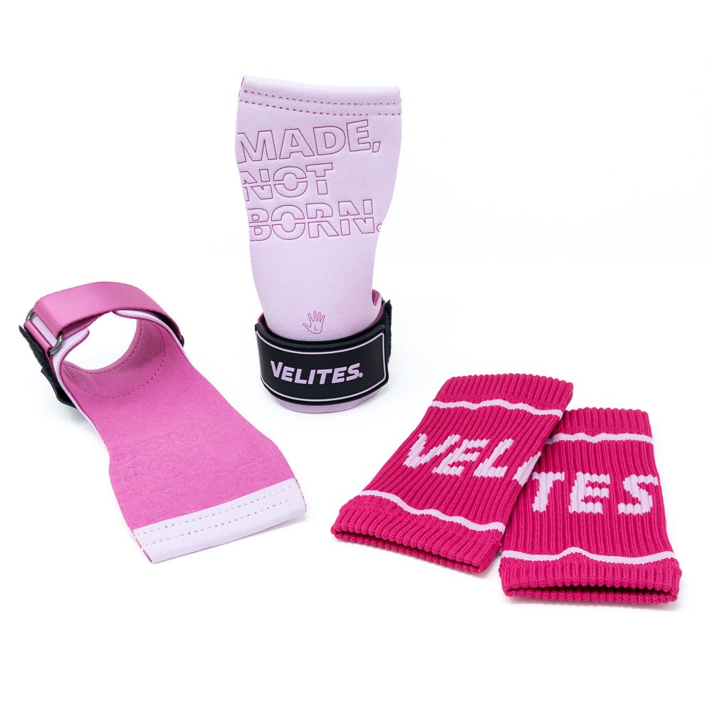 Velites Hand Strengthener Quad Pro Pink XL, Combination Flexibility, Comfort and Resistance, Suitable for Any Surface, Vegan Material