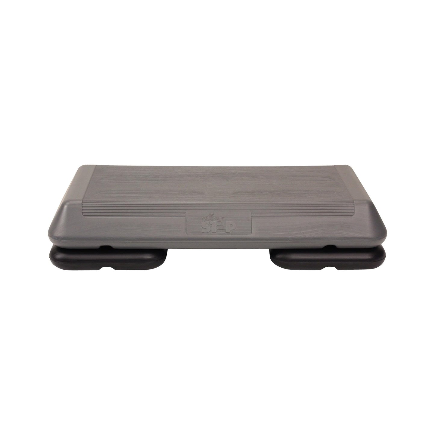 The Step (Made in USA Original Aerobic Platform ? Circuit Size Grey Aerobic Platform and Original Black Risers