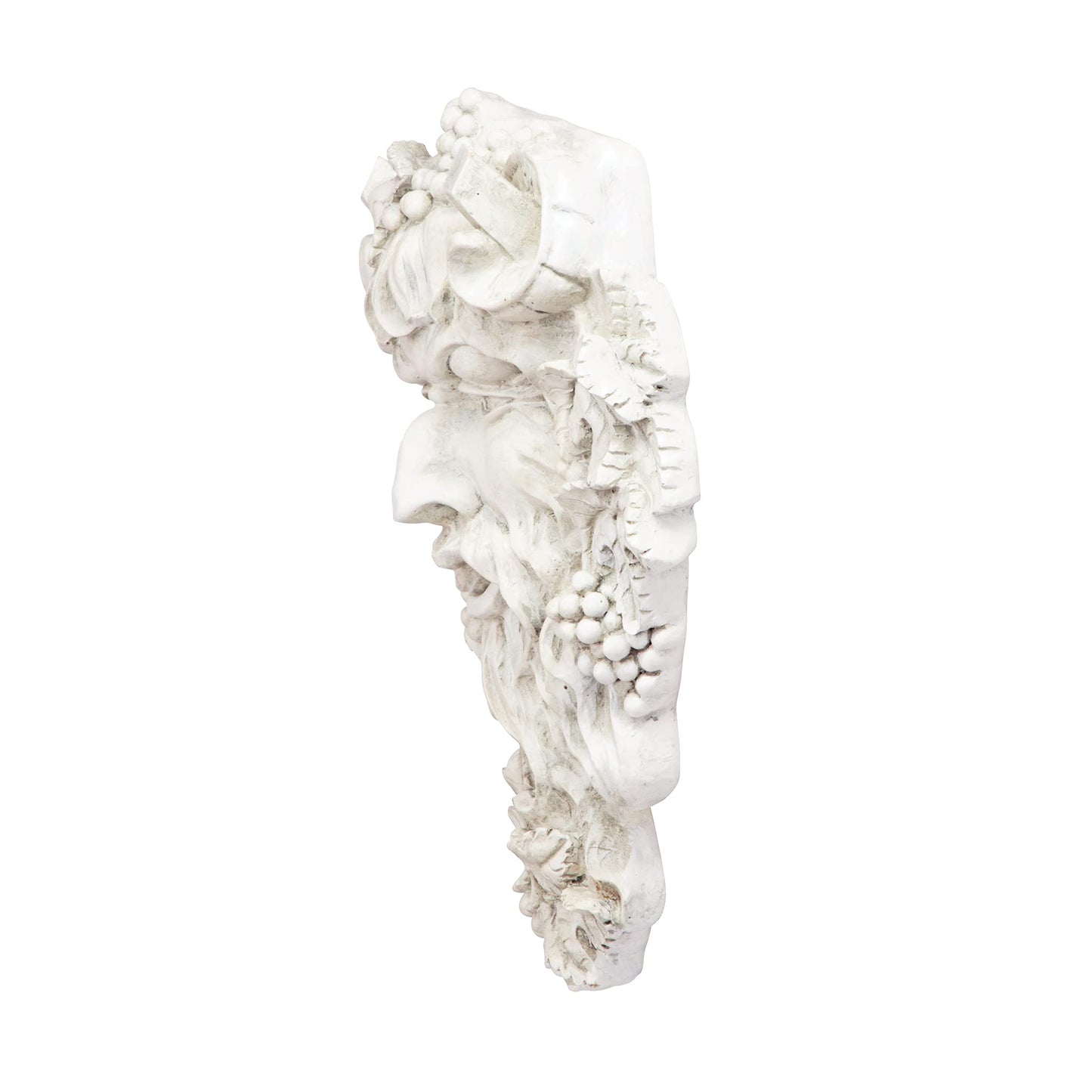 Design Toscano OS6212M Bacchus, God of Wine Greenman Wall Sculpture, Medium, 30.5 cm, Polyresin, Antique Stone