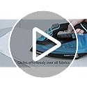 Morphy Richards Turbosteam Pro Steam Iron, Non Stick Ceramic Soleplate, Intellitemp Technology, 200g Boost, 40g Output, 380ml Water Tank, Digital Controls, Auto Shut off, 3m Cord, 3100W, Blue, 303210