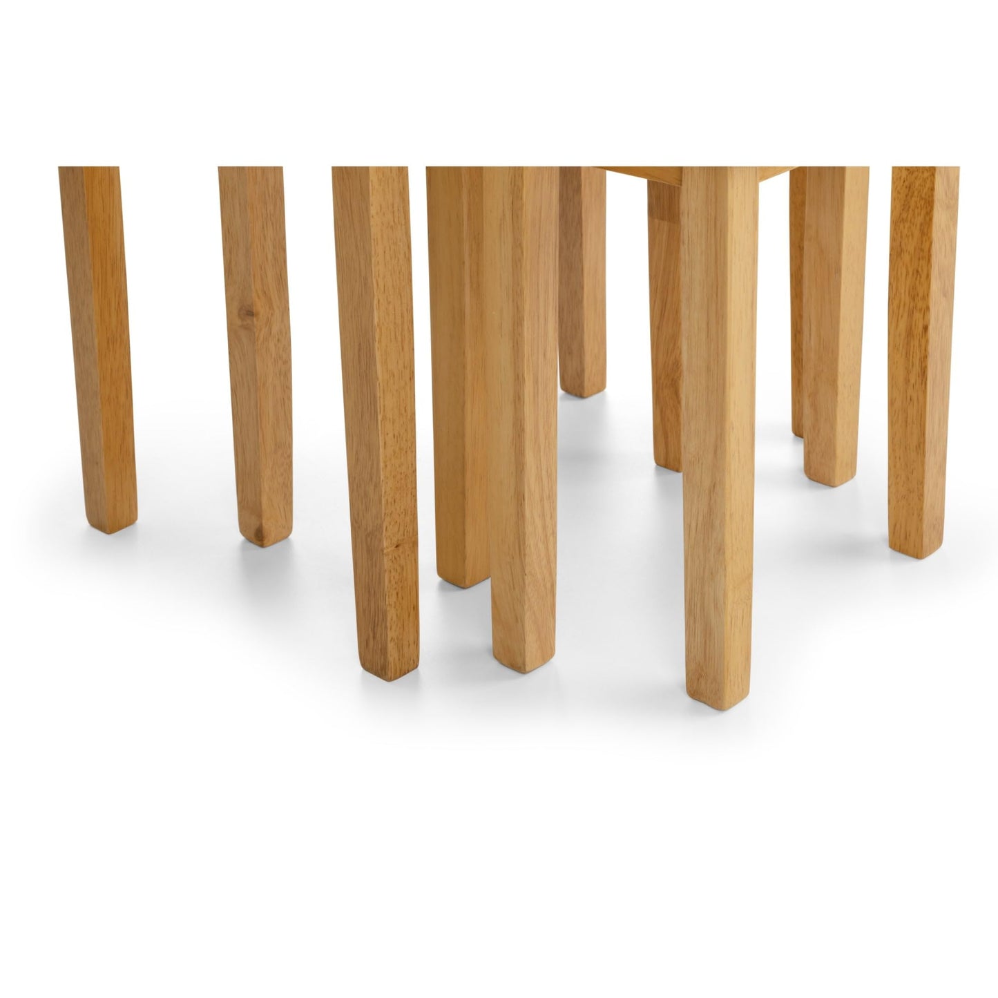 Julian Bowen Cleo Nest of Tables, Set of 3, Oak Effect - H46 x W48 x D33cm