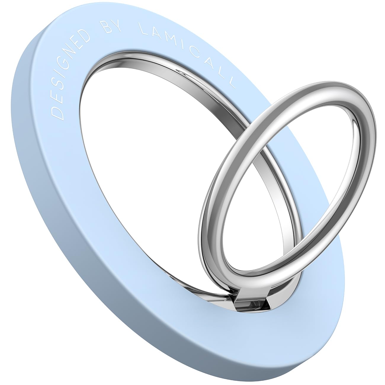 Magnetic Phone Ring Holder for MagSafe - Lamicall 360 Rotating Phone Grip [Removable & Wireless Charging Friendly] for iPhone 17 16 15 14 13 12