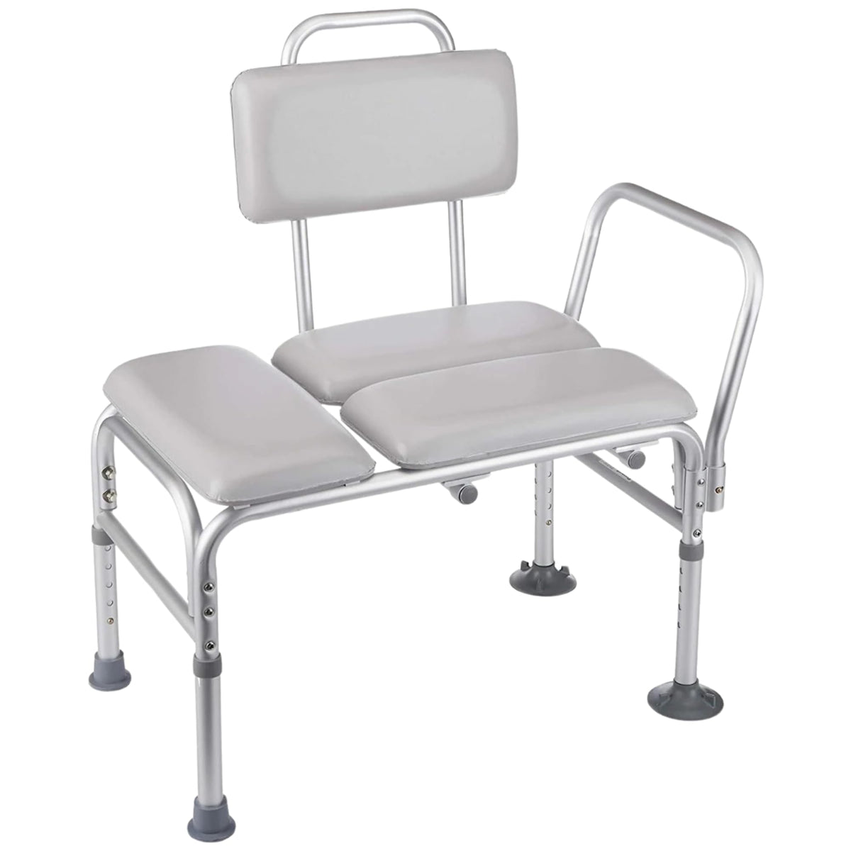 Homecraft Padded Bath Transfer Bench ? Adjustable Shower Chair for Elderly & Disabled ? Lightweight, Non-Slip Bathroom Seat with Suction Feet ? Safe,