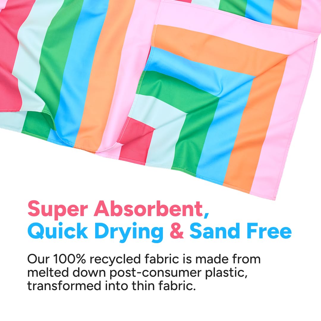 Dock & Bay Quick Dry Beach Towel - Tutti Frutti, Extra Large