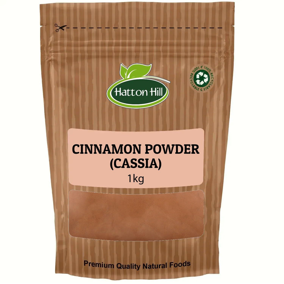 Cinnamon Powder (Cassia) 1kg by Hatton Hill