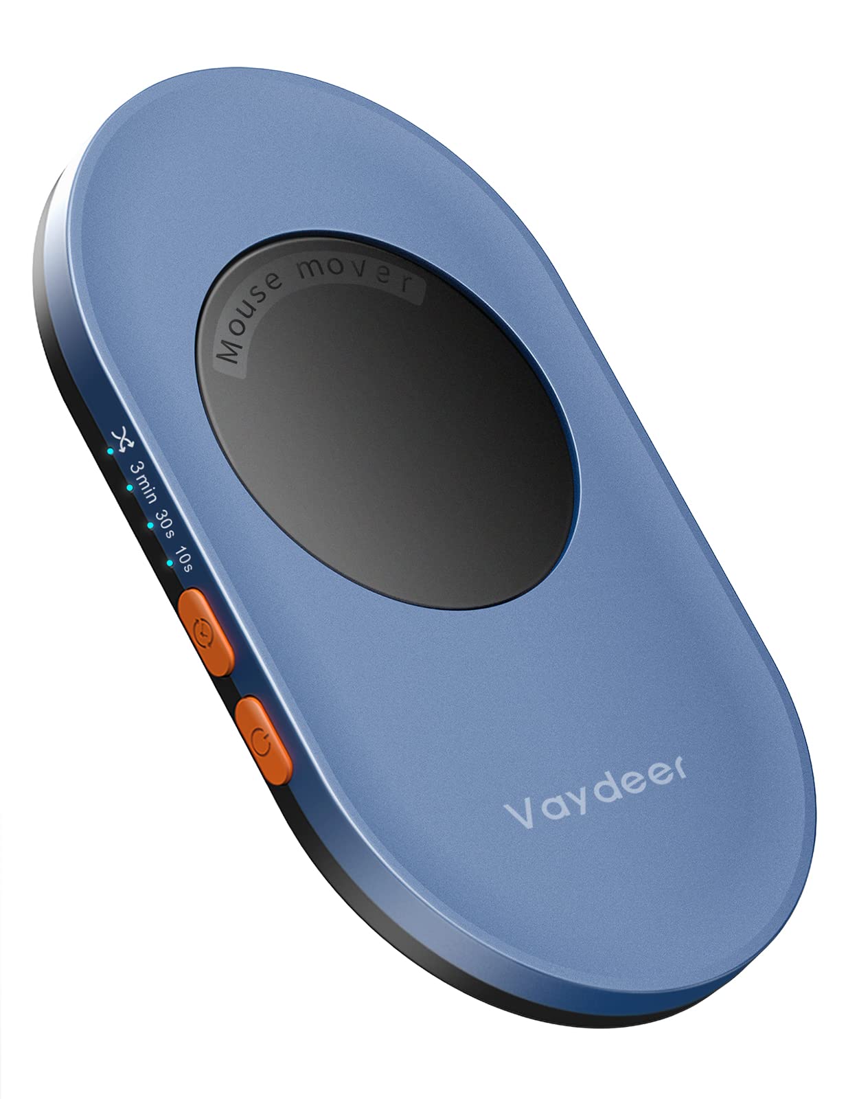 VAYDEER Ultra Slim Mouse Mover with Adjustable Interval Timer, Undetectable & Noiseless Jiggler Simulates Realistic Movement, Driver-Free Shaker for