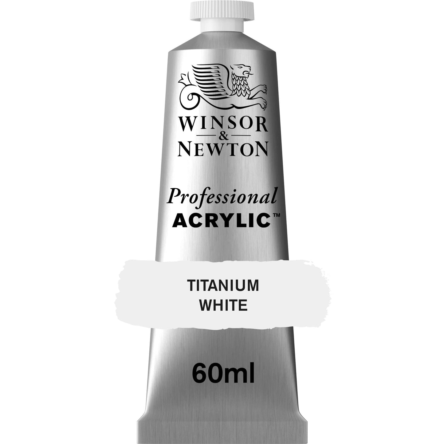 Winsor & Newton 2320644 60 ml Professional Acrylic Colour - Titanium White