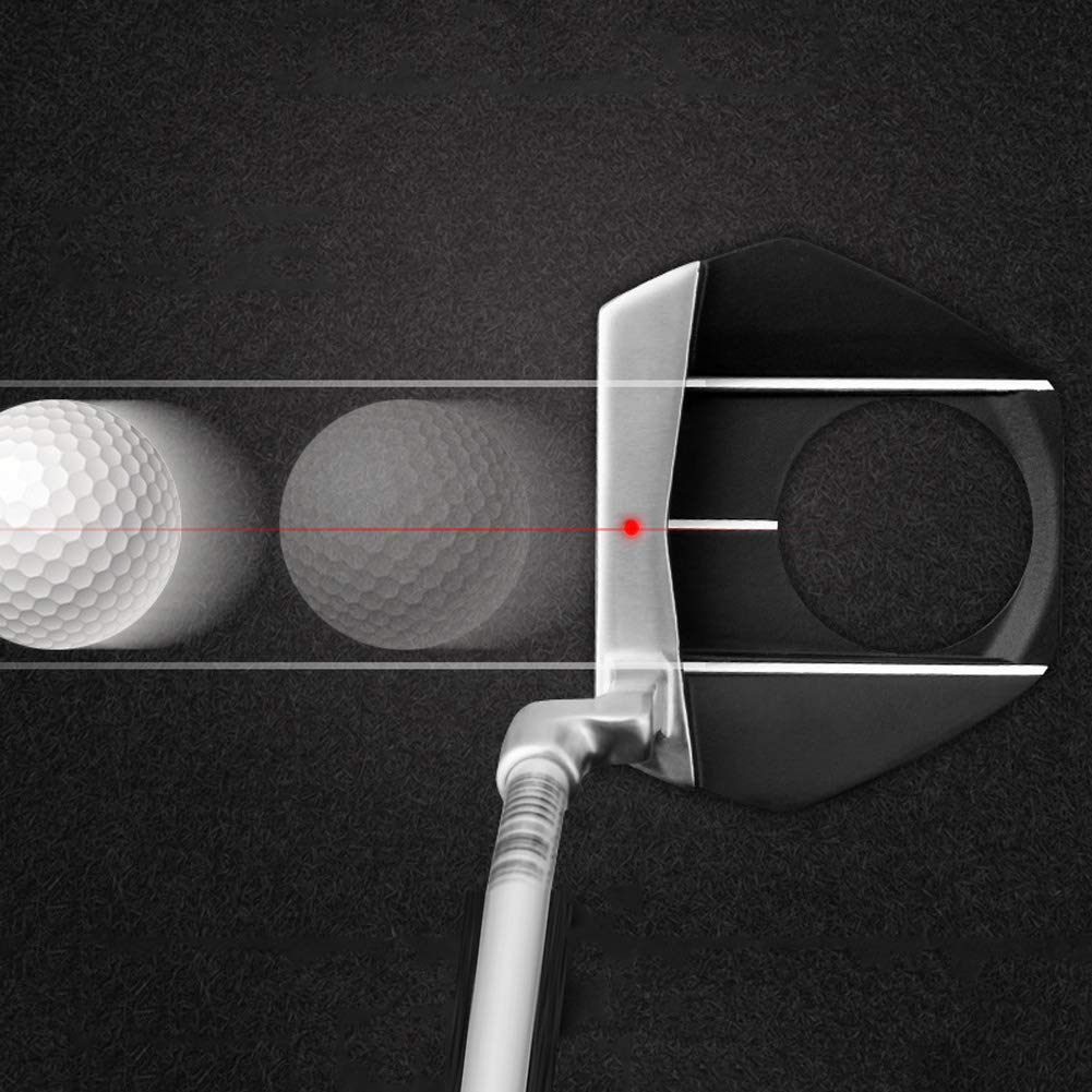 KOFULL Oversized Golf Putter For Men Women with Picking Balls Function Right Handed Golf Mallet Putter Golf Blade Putter Insert Putter Golf Club?