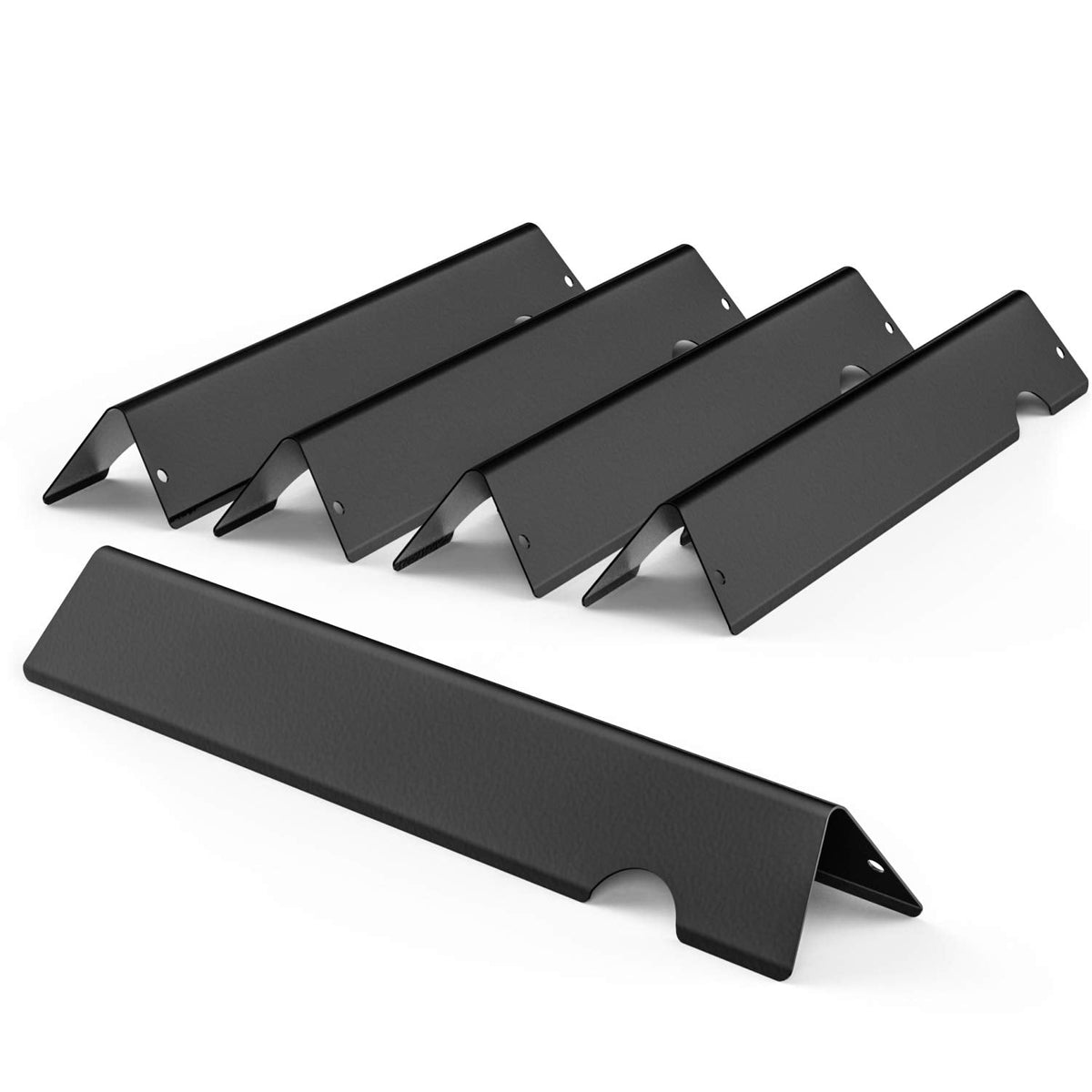 onlyfire Porcelain Steel Flavorizer Bars?porcelain-Enameled Heat Plate Flavor Bars Gas Grill Replacement for Weber Genesis II/LX 300 Series?Set of 5