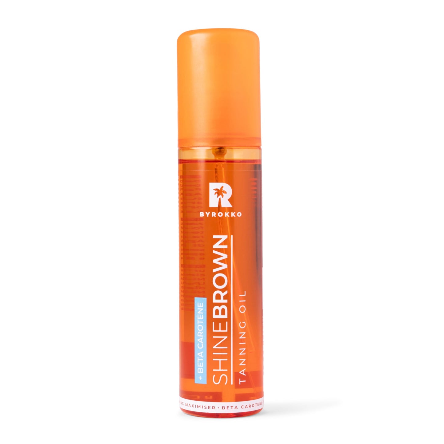 BYROKKO Shine Brown Beta Carotene Tanning Accelerator, Carroten Tanning Gel Effective in Sunbeds & Outdoor Sun, Natural Tan-boosting Sunbed Cream, 200