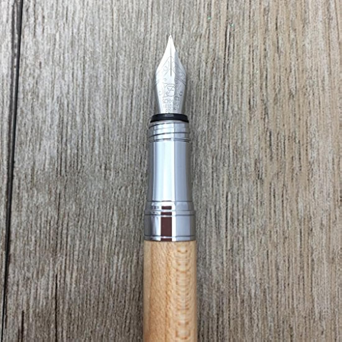LACHIEVA Luxury Maple Fountain Pen, Elegant Pen with German-made Finb Nib, Converter, Cartridges. Nice Wood Pen Set for Men & Women. Professional, Executive, Office Gift