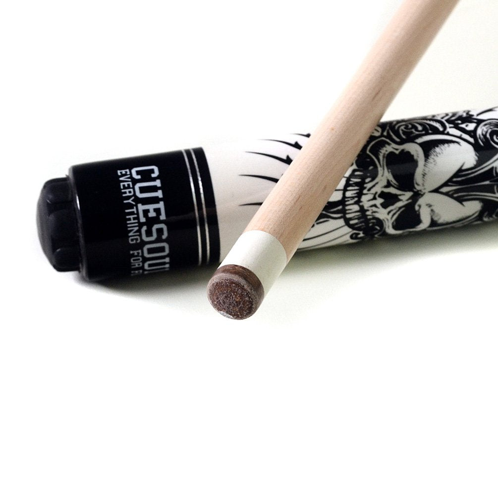 CUESOUL ROCKIN Series 58" 21oz Maple Pool Cue Stick Set with Joint Protector/Shaft Protector and Cue Towel