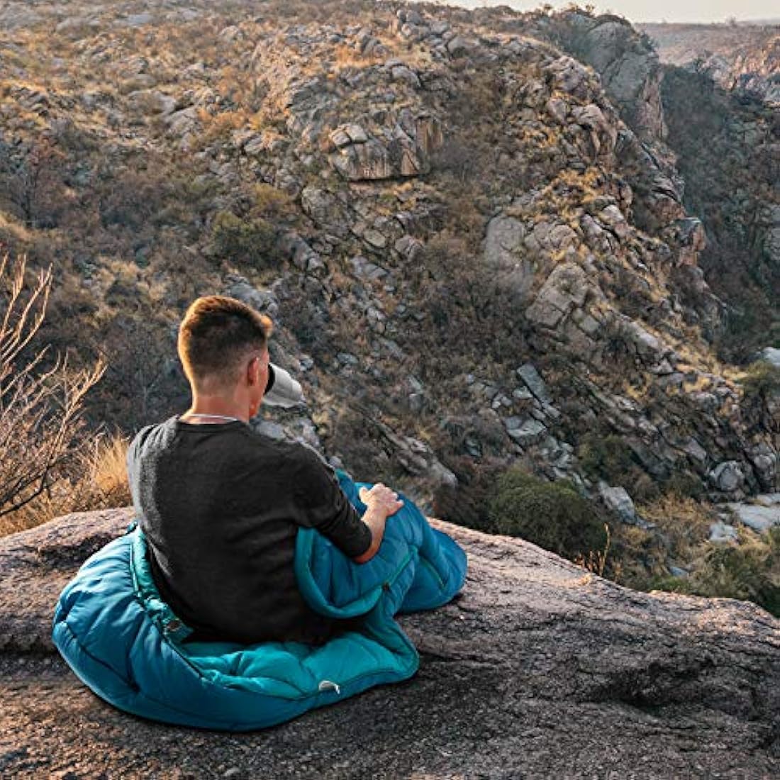 Bessport Sleeping Bag, 4 Seasons 0°C Sleeping Bag, Small Pack Size & Ultralight Outdoor Sleeping Bag, Mummy Sleeping Bag for Camping, Travel, Outdoor and Tent