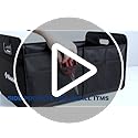K KNODEL Car Boot Organiser, Foldable Car Boot Storage, Automotive Consoles & Organisers (Medium, Black)