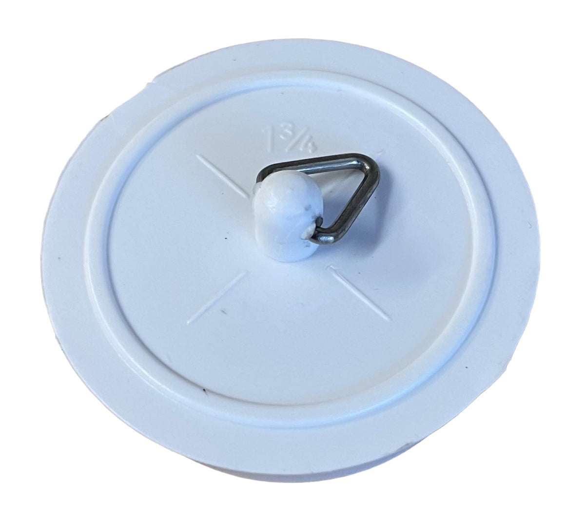 Replacement Basin/Sink Plug (Large 1 3/4" (45mm), White)