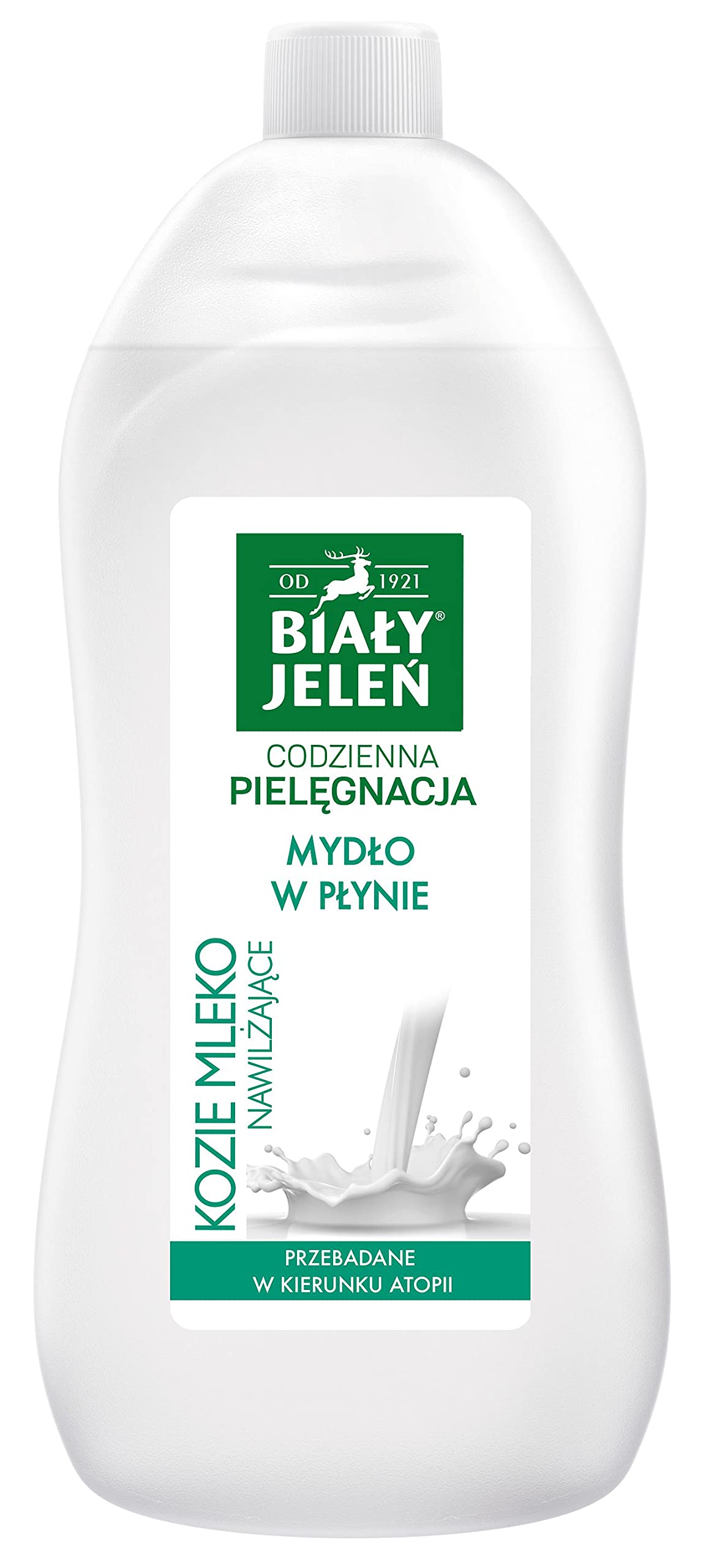 HYPOALLERGENIC LIQUID SOAP WITH GOAT'S MILK EXTRACT REFILL - BIALY JELEN - 1L