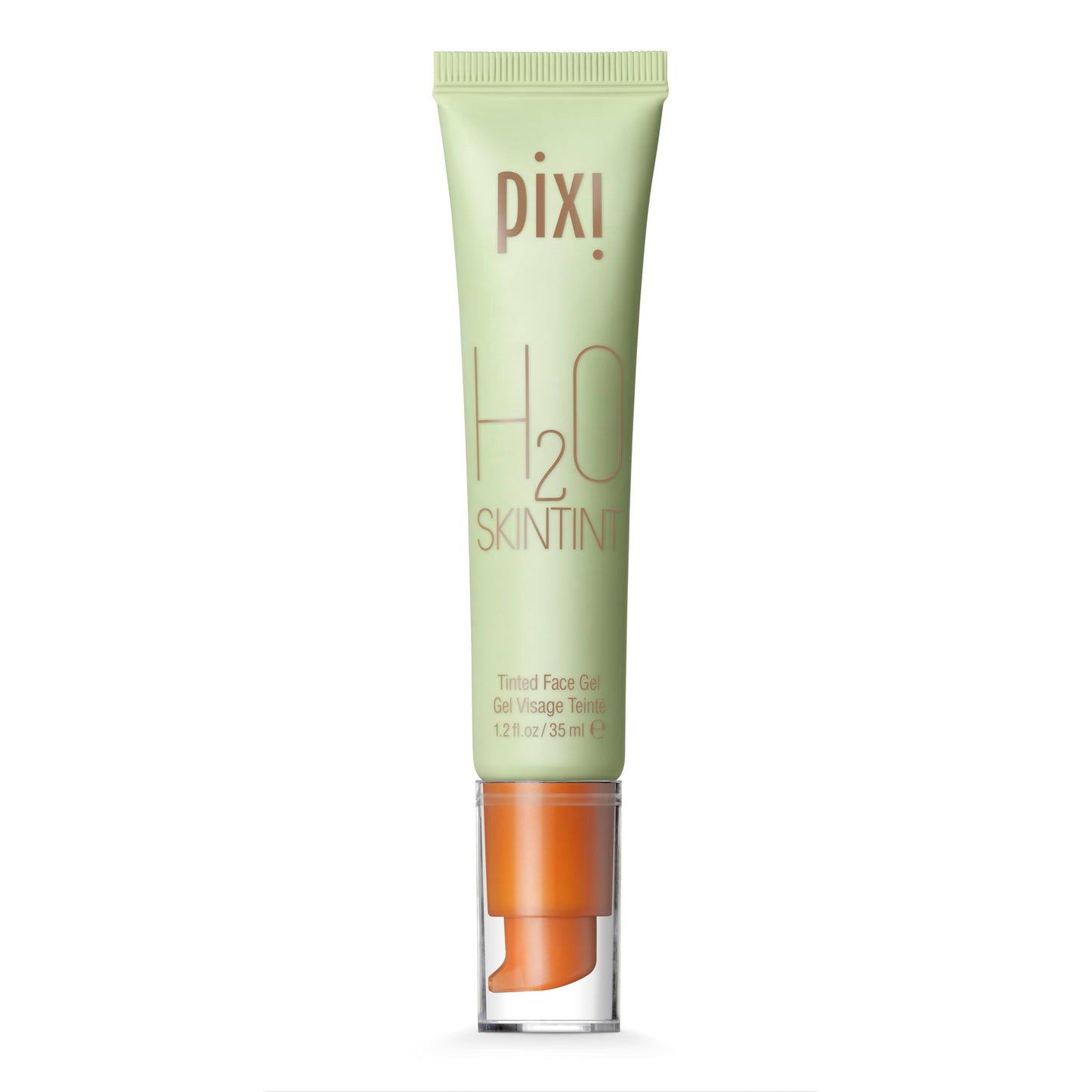 Pixi H2O SkinTint | Tinted Gel Moisturiser | Lightweight, Hydrating & Water-Resistant | Evens Tone & Reduces Redness | Chai | 1.2 fl oz/35 ml