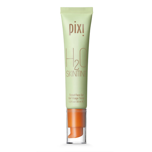 Pixi H2O SkinTint | Tinted Gel Moisturiser | Lightweight, Hydrating & Water-Resistant | Evens Tone & Reduces Redness | Chai | 1.2 fl oz/35 ml