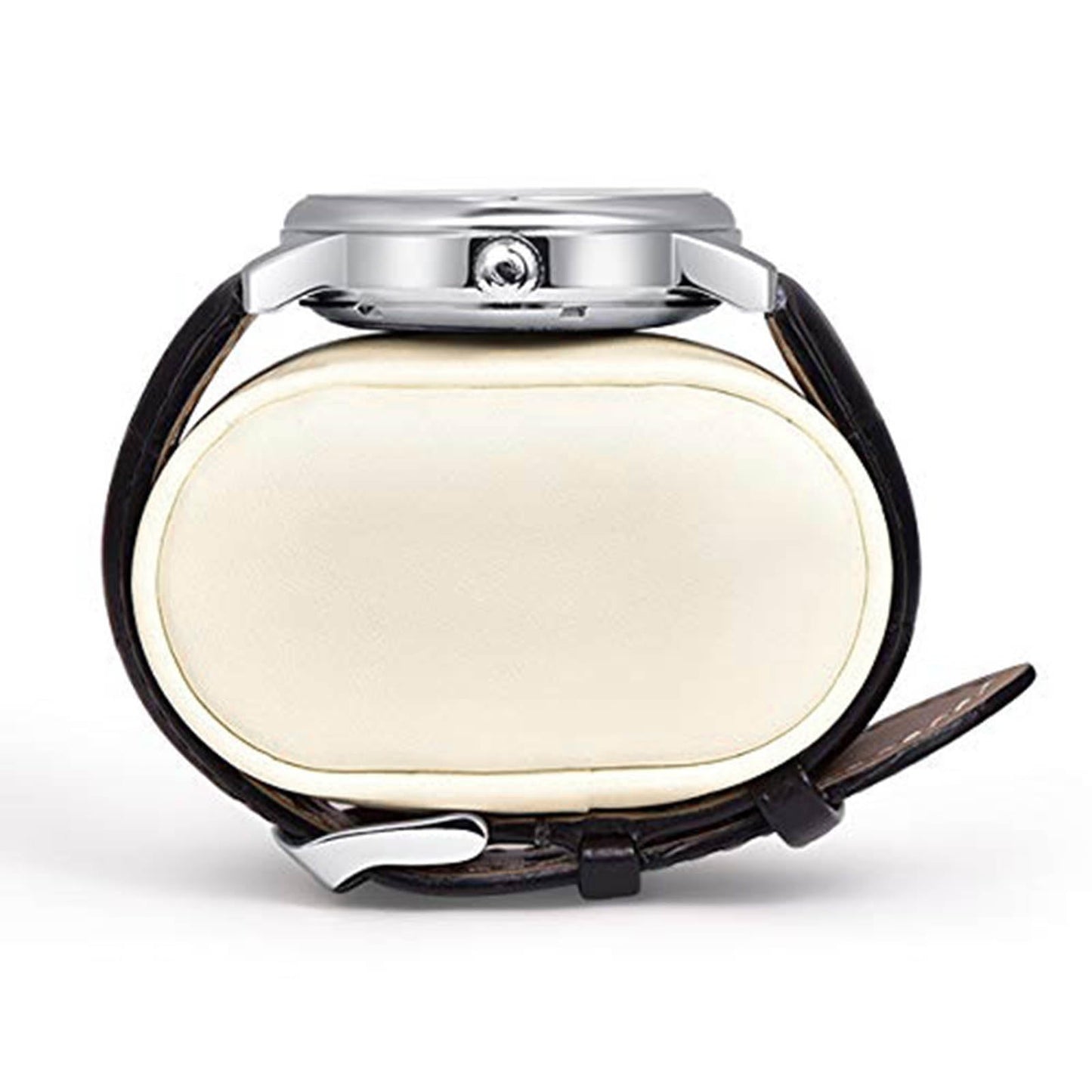 Haiki Leather Small Bracelet Watch Pillow Bracelet Watch Display Stand Automatic Watch Winder Pillow Cushion Easy to Use