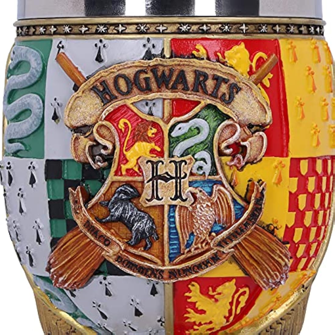 Nemesis Now Harry Potter Collectible Goblet, Resin, Yellow, 19.5cm