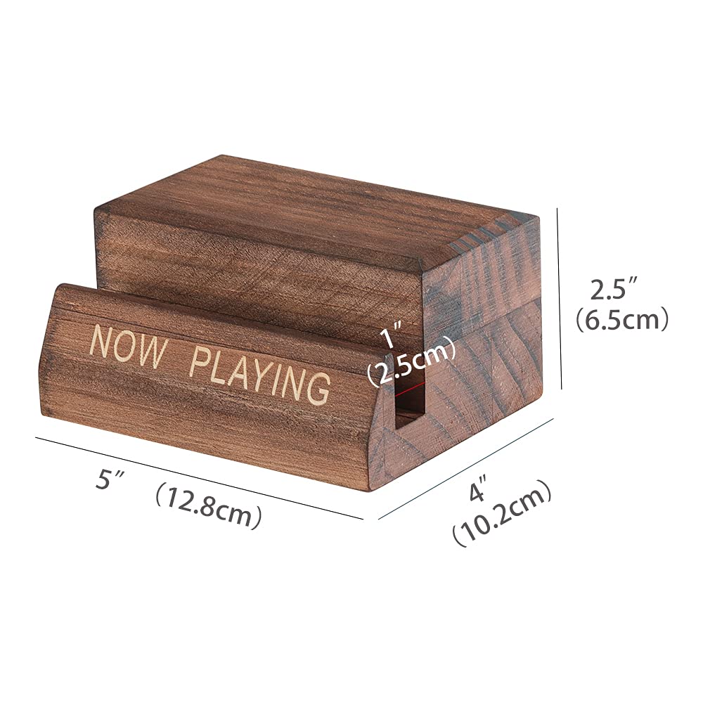 Tincogo Vinyl Record Holder Display Stand - Showcase Your Now Playing Album Cover