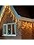LightsGo Icicle Fairy Lights Outdoor Indoor LED Fairy Lights 800 LED Warm White 21M Wide, White Cable - 8/16H Timer, 8 Modes, Memory