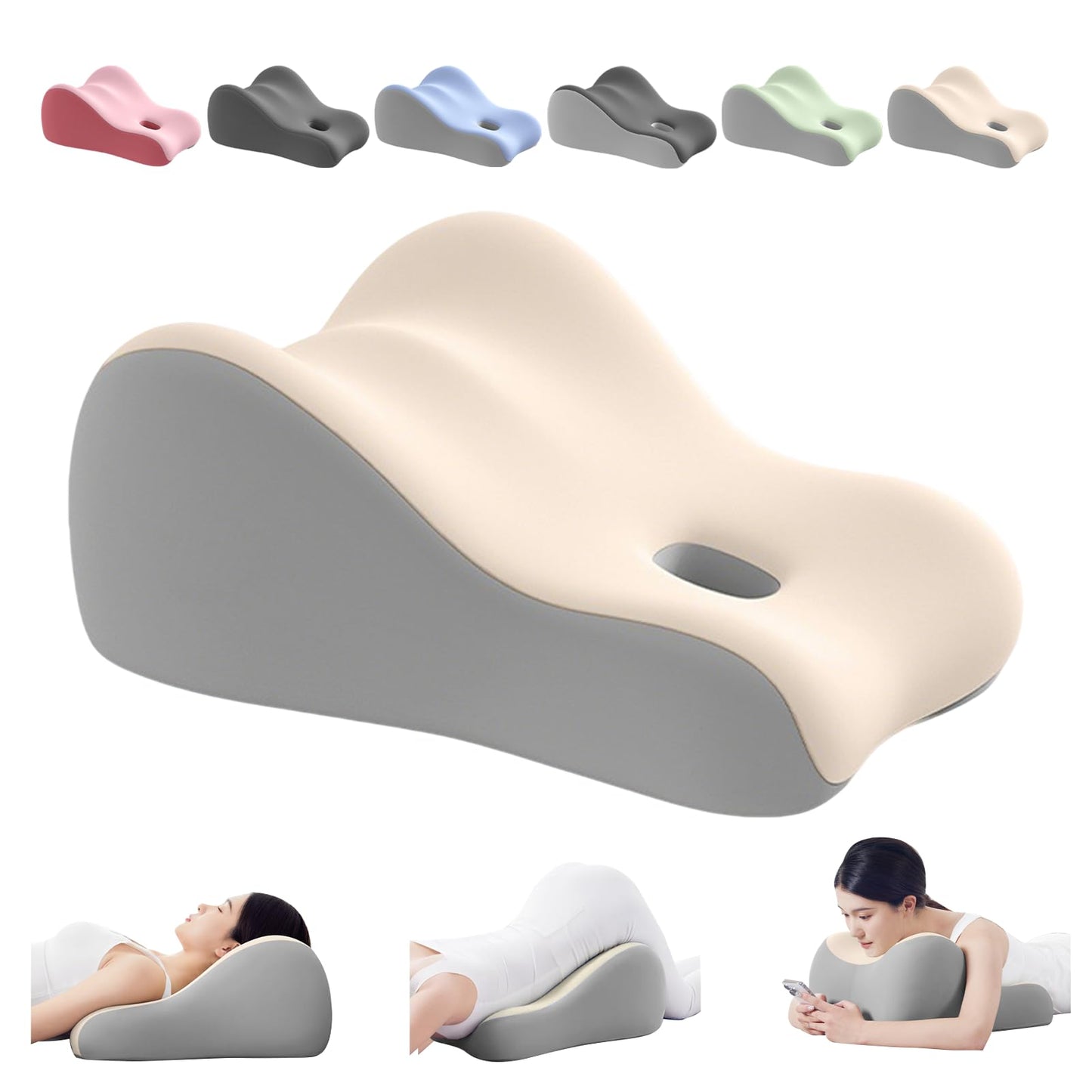 KUNYOS Couples Butt Cushion for Pregnant Women Furniture Pillow Pillowcase Suitable for Home Use, Ideal for Sitting and Lying