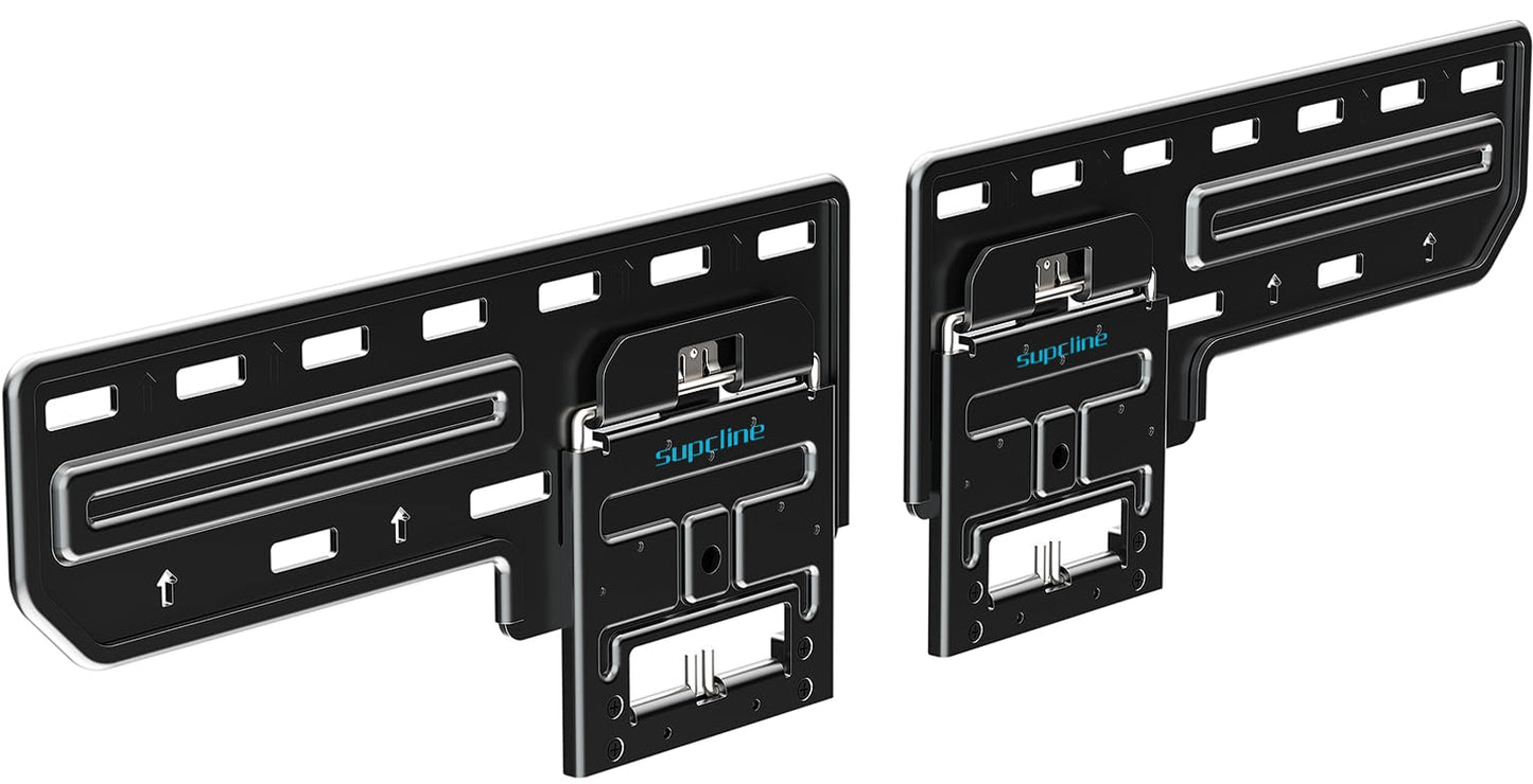 Supcline Ultra Slim TV Wall Bracket for 42 to 100 inch Flat & Frame TVs, Only 0.31? Low Profile Flat to Wall TV Mount, Micro Gap Wall Mount TV