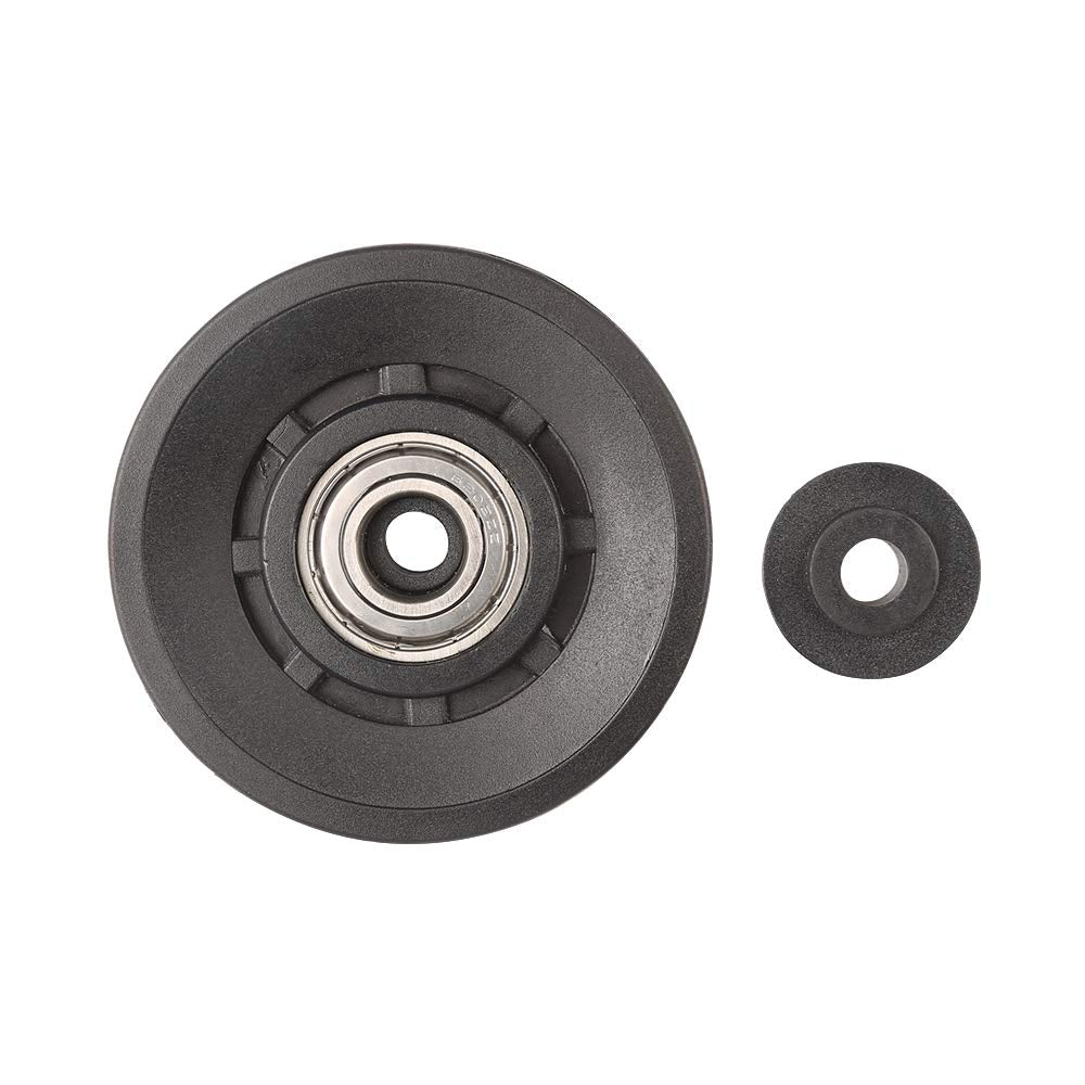 Topfinder 90mm Universal Bearing Pulley Wheel for Gym Fitness Equipment Cable Machine Wearproof Spare Part (12Pcs)