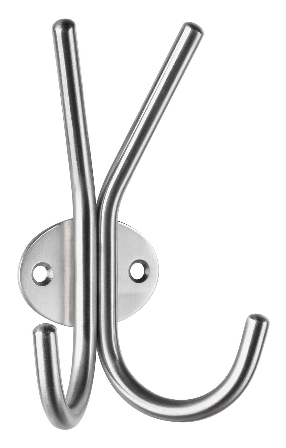 Alco 2846 Double Coat Hook Stainless Steel Approx. 13 cm, silver
